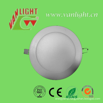 12W SMD2835 Cool White LED Round Panel Light